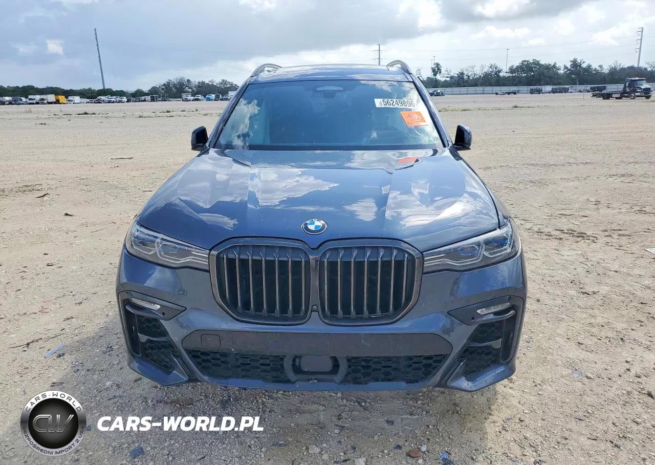 2022 BMW X7 M50I VIN:5UXCX6C07N9M11002 - 5