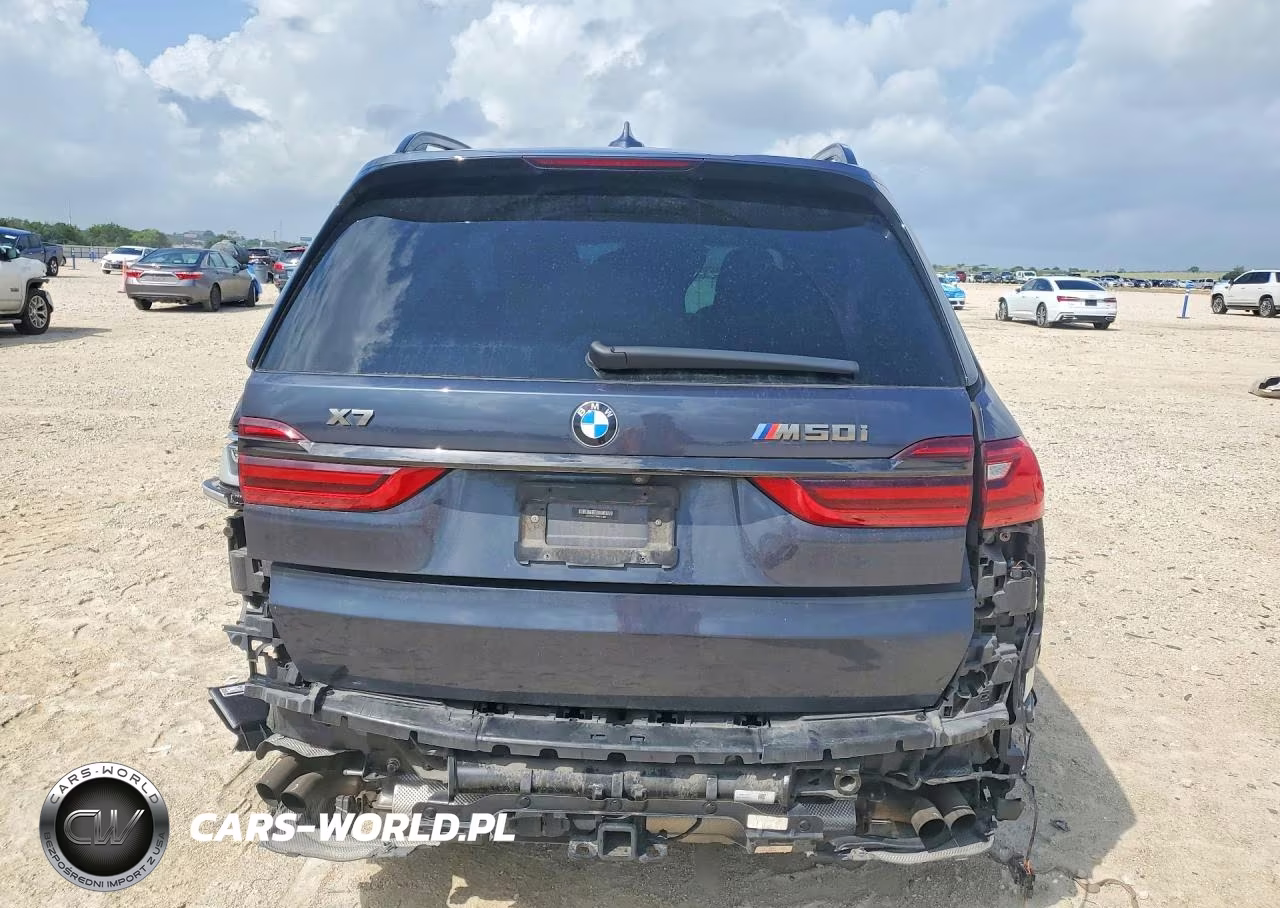 2022 BMW X7 M50I VIN:5UXCX6C07N9M11002 - 6
