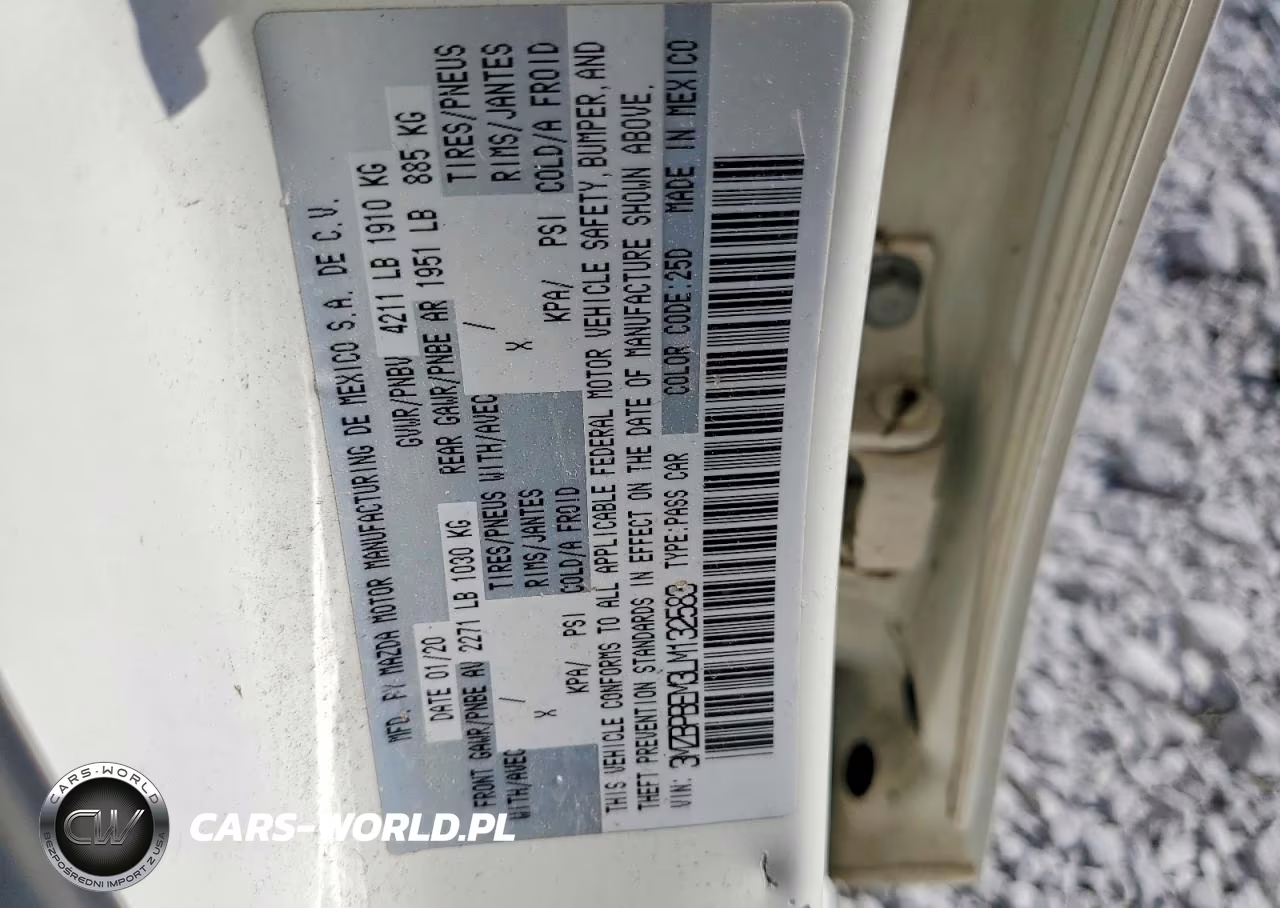 2020 Mazda 3 Premium VIN:3MZBPBEM3LM132583 - 13