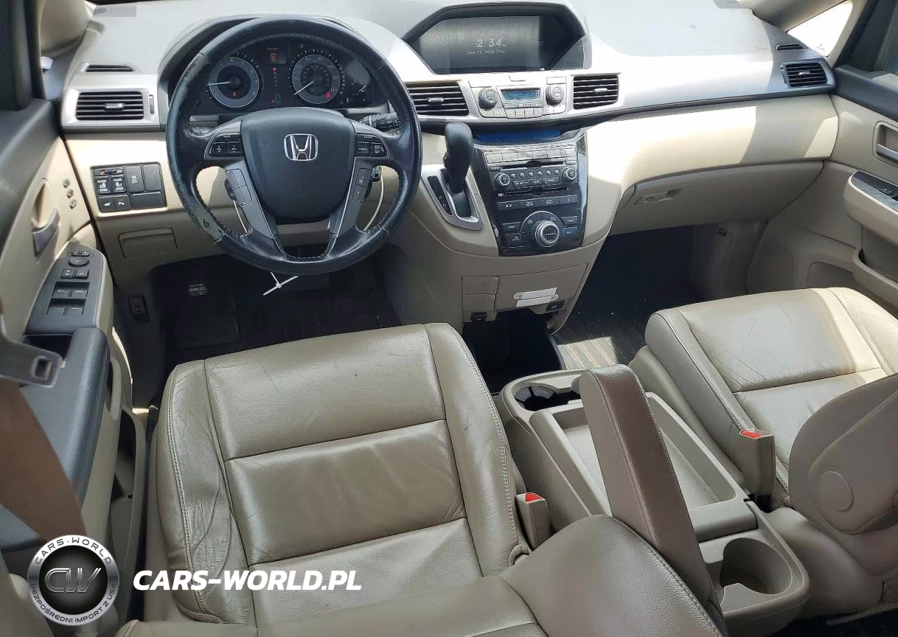 2013 Honda Odyssey Touring VIN:5FNRL5H96DB059513 - 8