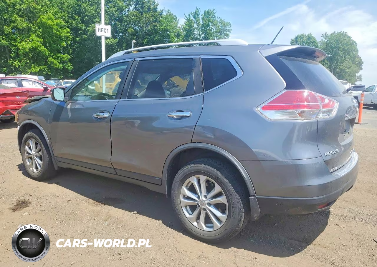 2016 Nissan Rogue Sv VIN:JN8AT2MV5GW136486 - 2