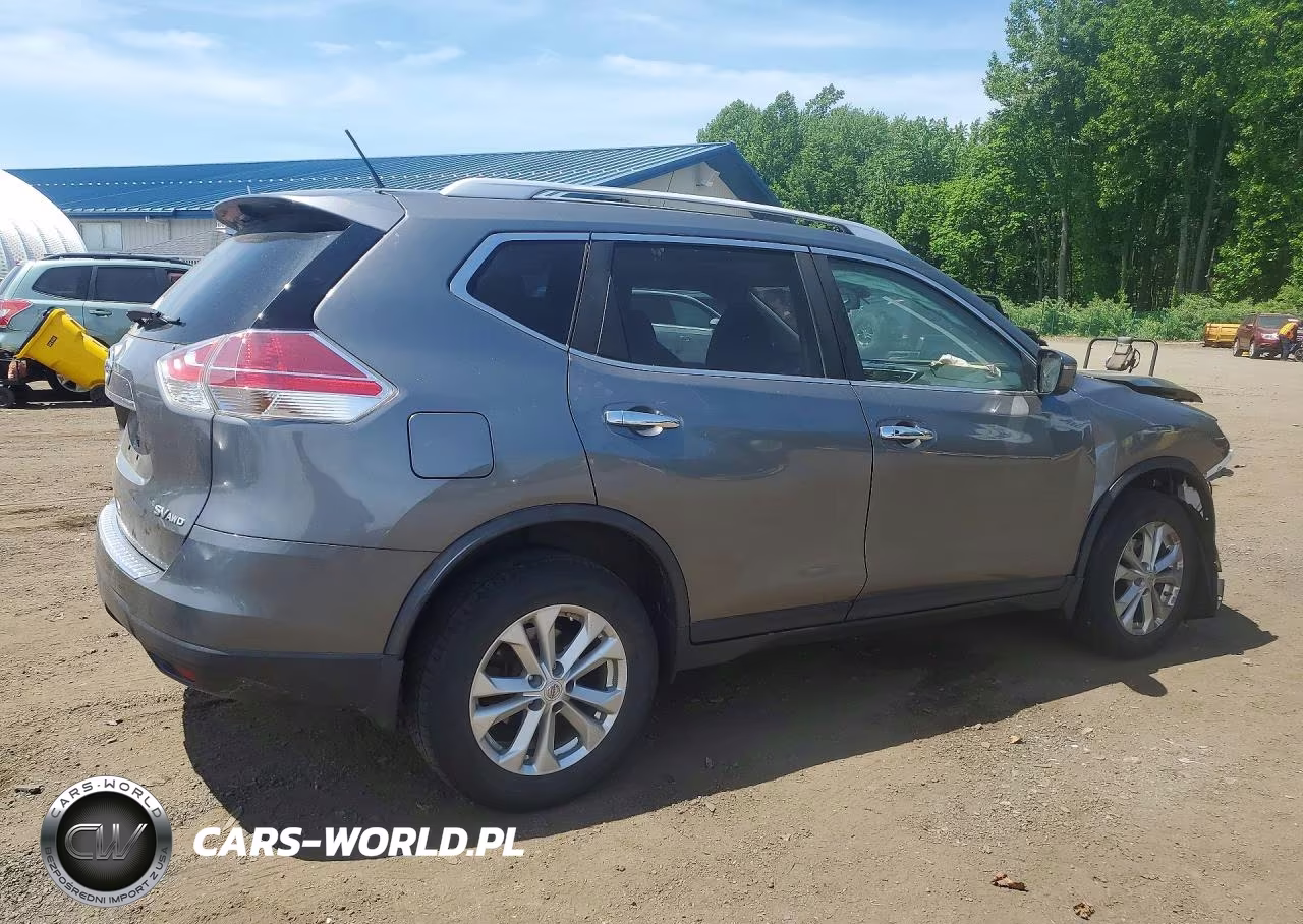 2016 Nissan Rogue Sv VIN:JN8AT2MV5GW136486 - 3