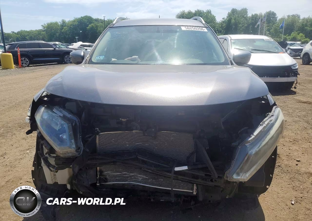 2016 Nissan Rogue Sv VIN:JN8AT2MV5GW136486 - 5