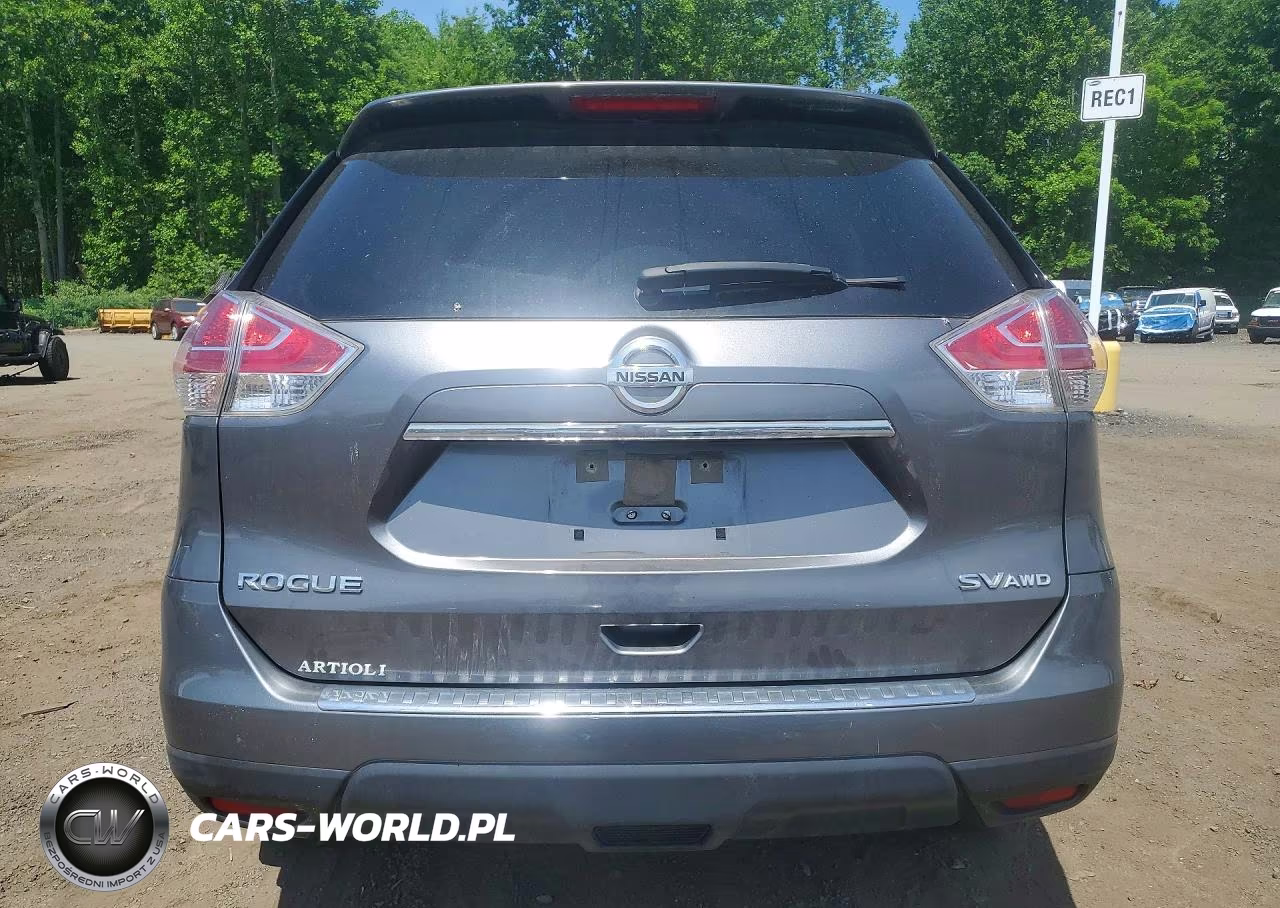 2016 Nissan Rogue Sv VIN:JN8AT2MV5GW136486 - 6