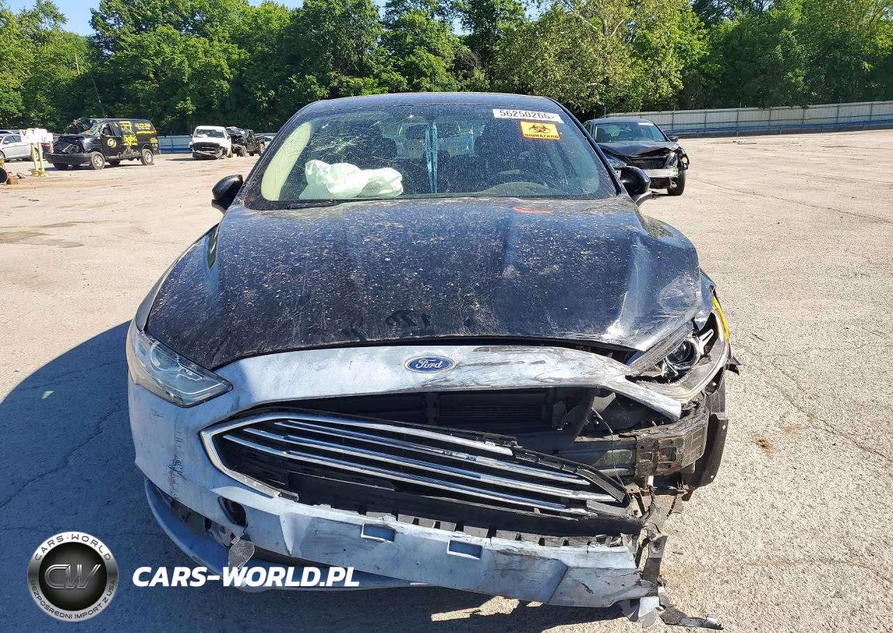 2017 Ford Fusion Se VIN:3FA6P0H79HR404102 - 5