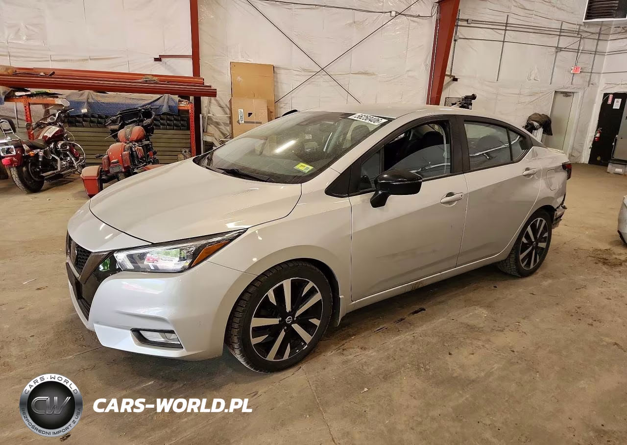 2021 Nissan Versa Sr VIN:3N1CN8FVXML920407 - 1