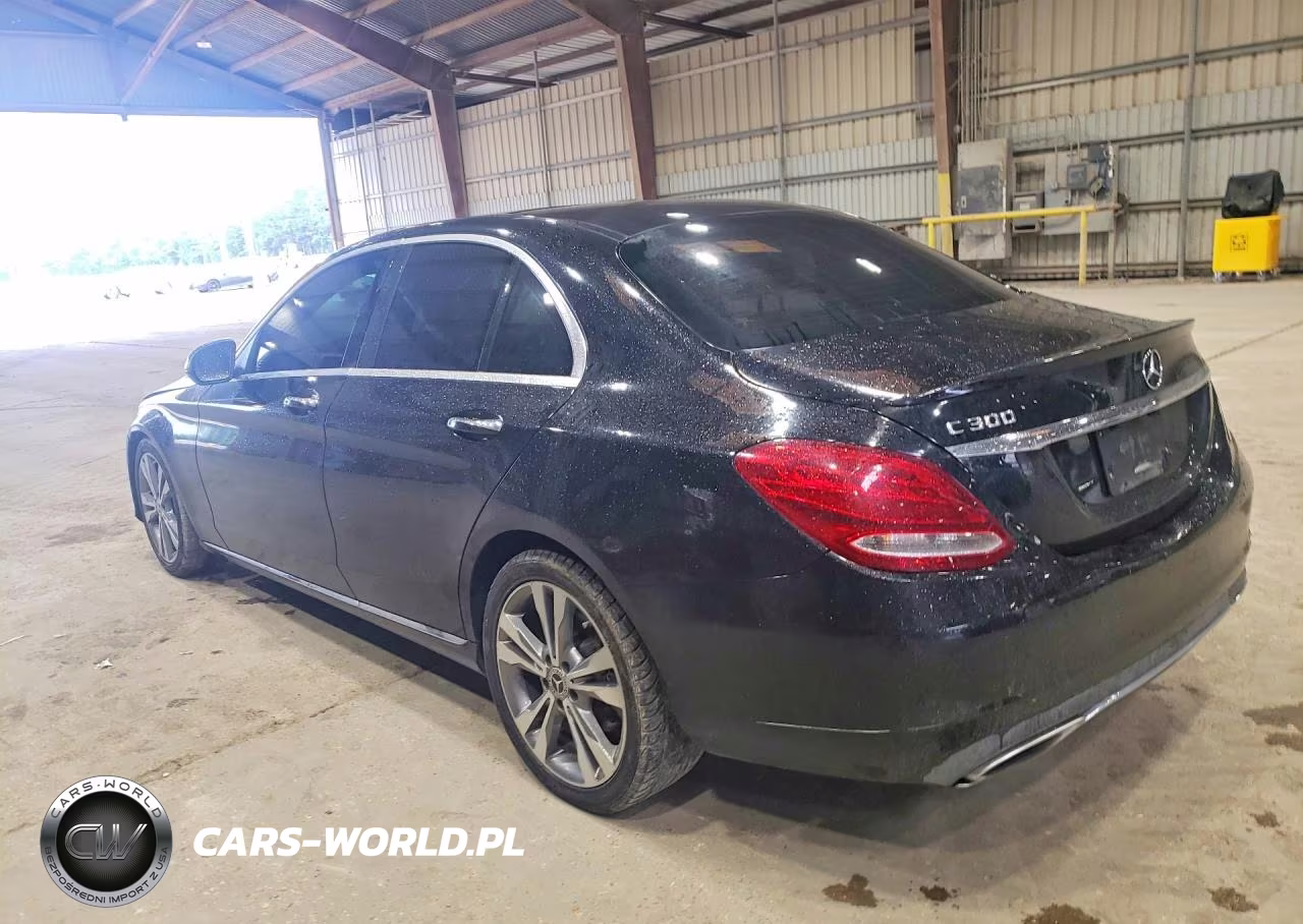 2017 Mercedes-Benz C 300 VIN:WDDWF4JB9HR302075 - 2