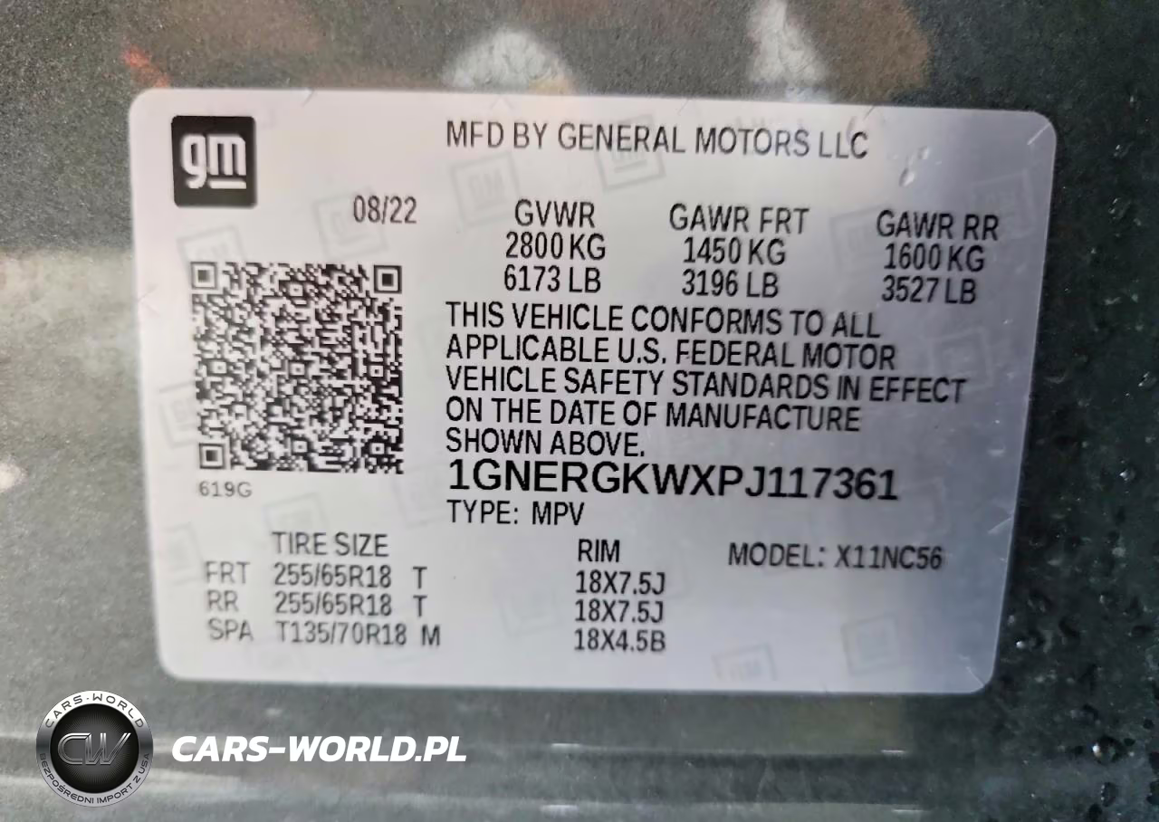 2023 Chevrolet Traverse Lt VIN:1GNERGKWXPJ117361 - 13