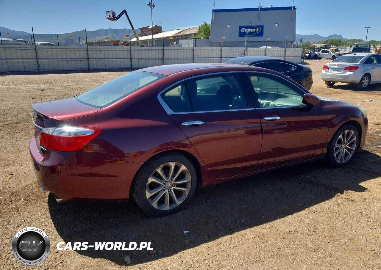 2013 Honda Accord Sport VIN:1HGCR2F58DA208386 - 3