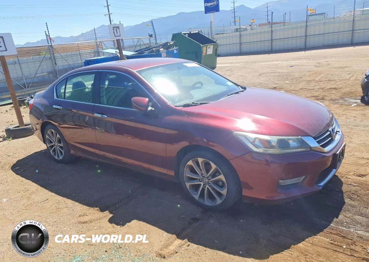 2013 Honda Accord Sport VIN:1HGCR2F58DA208386 - 4