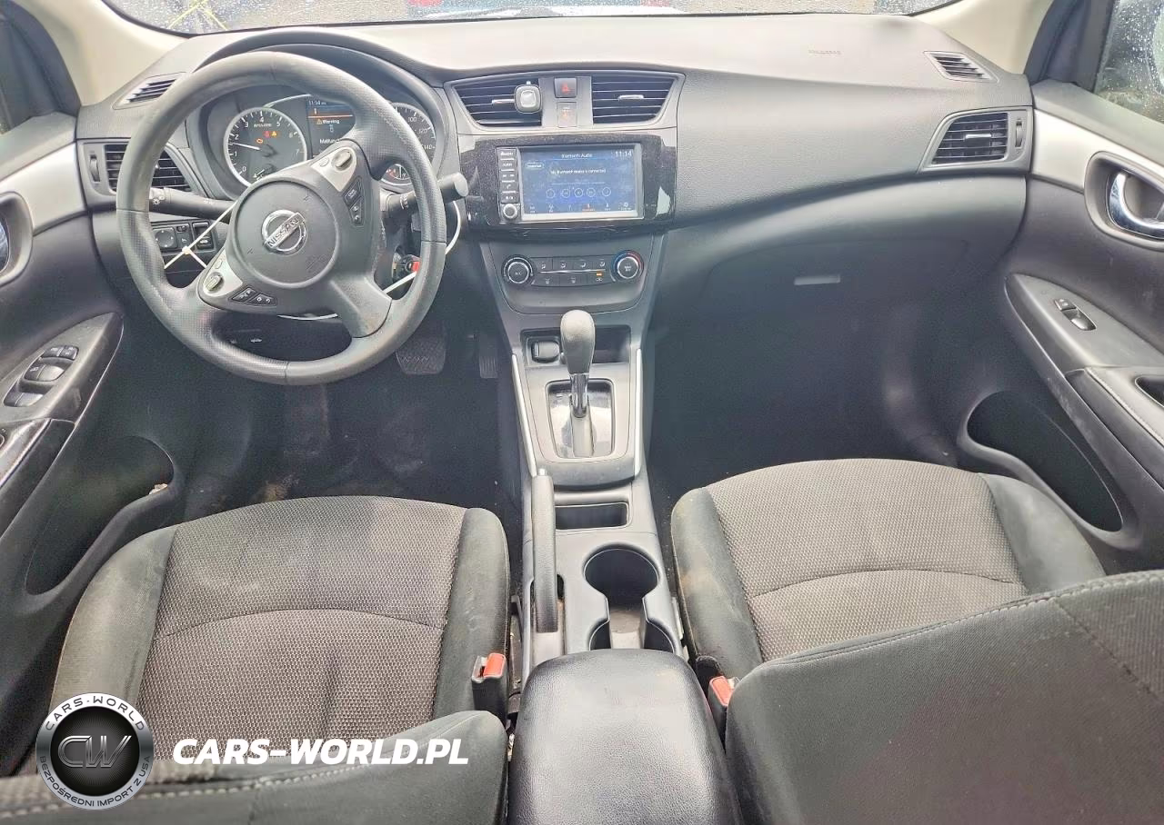 2019 Nissan Sentra S VIN:3N1AB7AP6KY382162 - 8