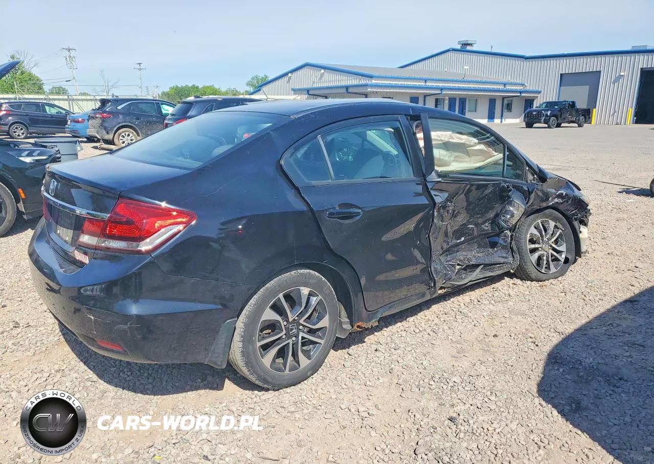 2015 Honda Civic Lx VIN:2HGFB2F5XFH020720 - 3