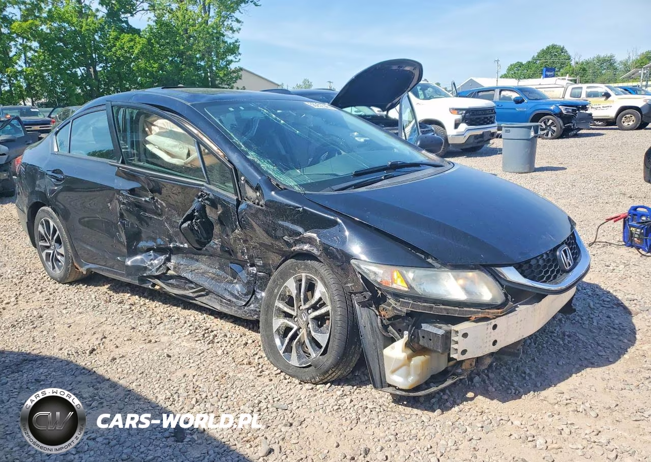 2015 Honda Civic Lx VIN:2HGFB2F5XFH020720 - 4