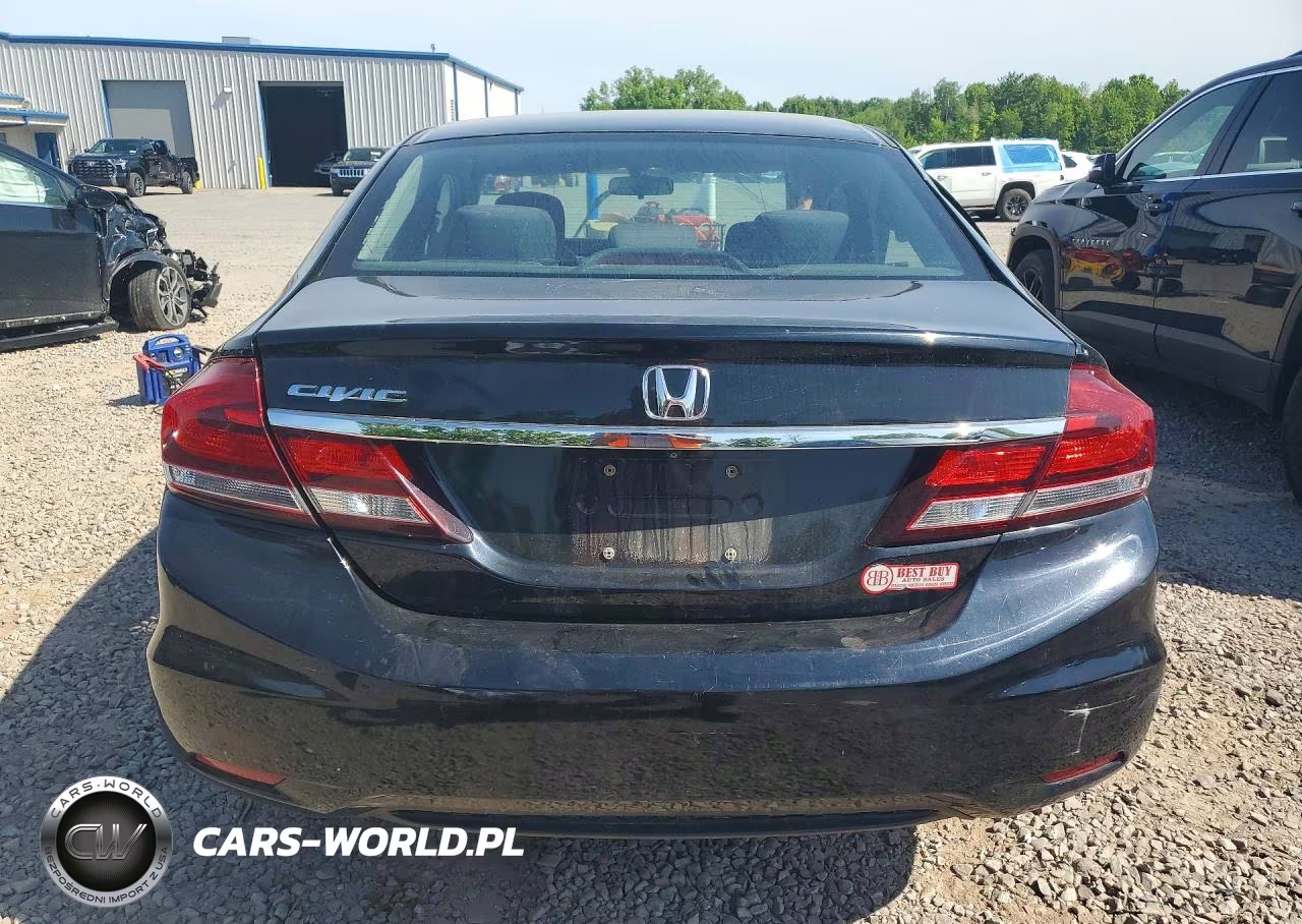 2015 Honda Civic Lx VIN:2HGFB2F5XFH020720 - 6