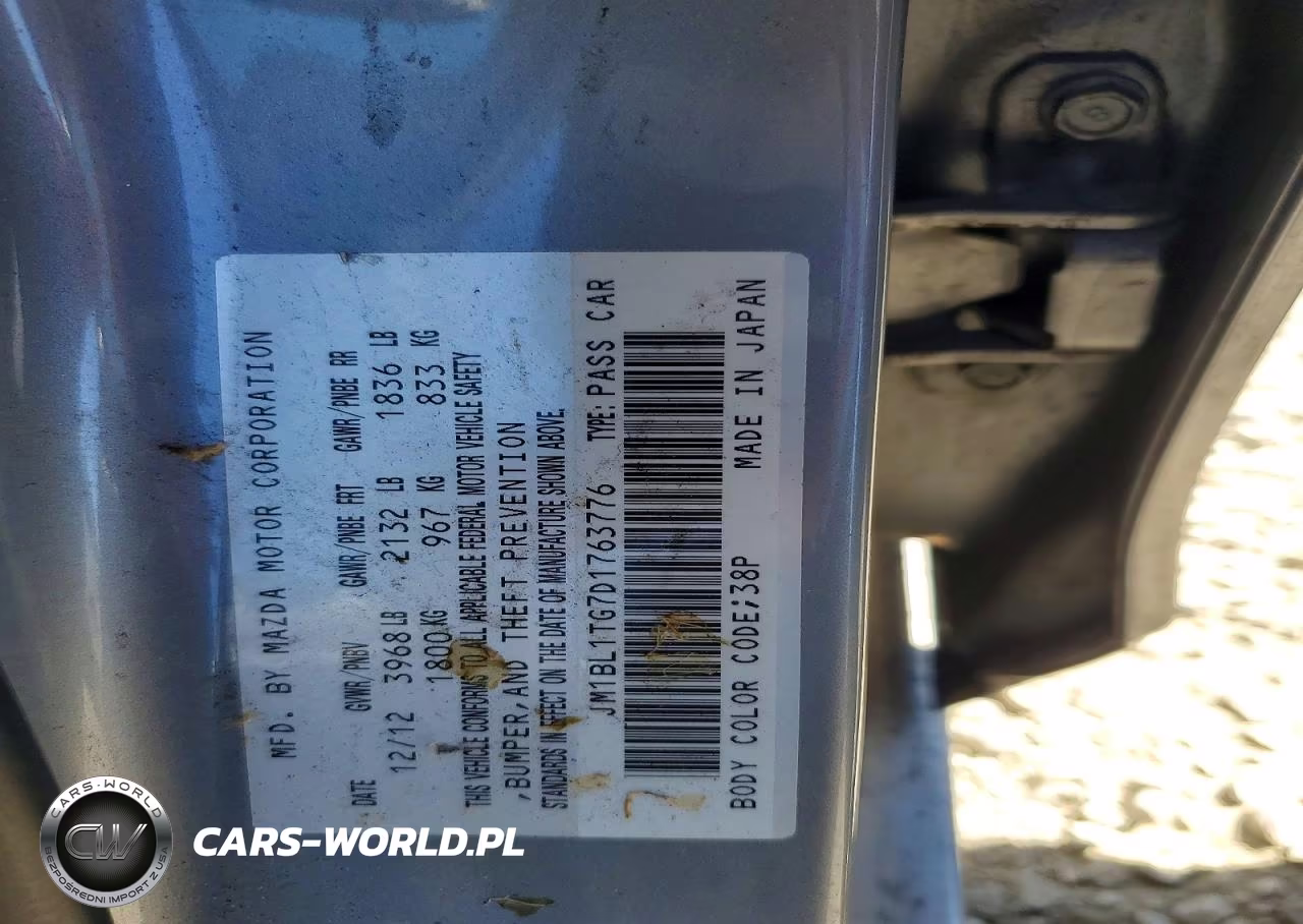 2013 Mazda 3 I VIN:JM1BL1TG7D1763776 - 12