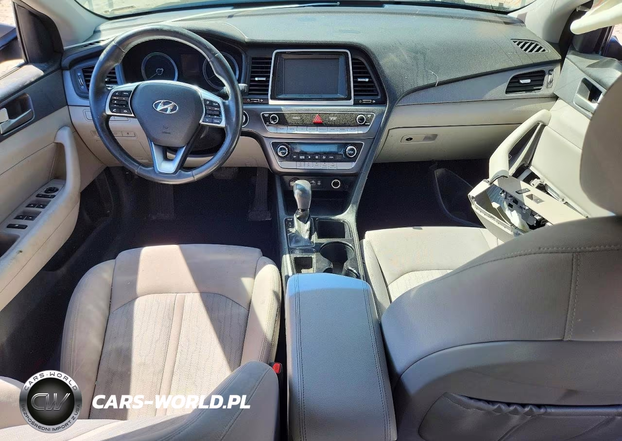 2019 Hyundai Sonata Hybrid Se VIN:KMHE24L34KA093546 - 8