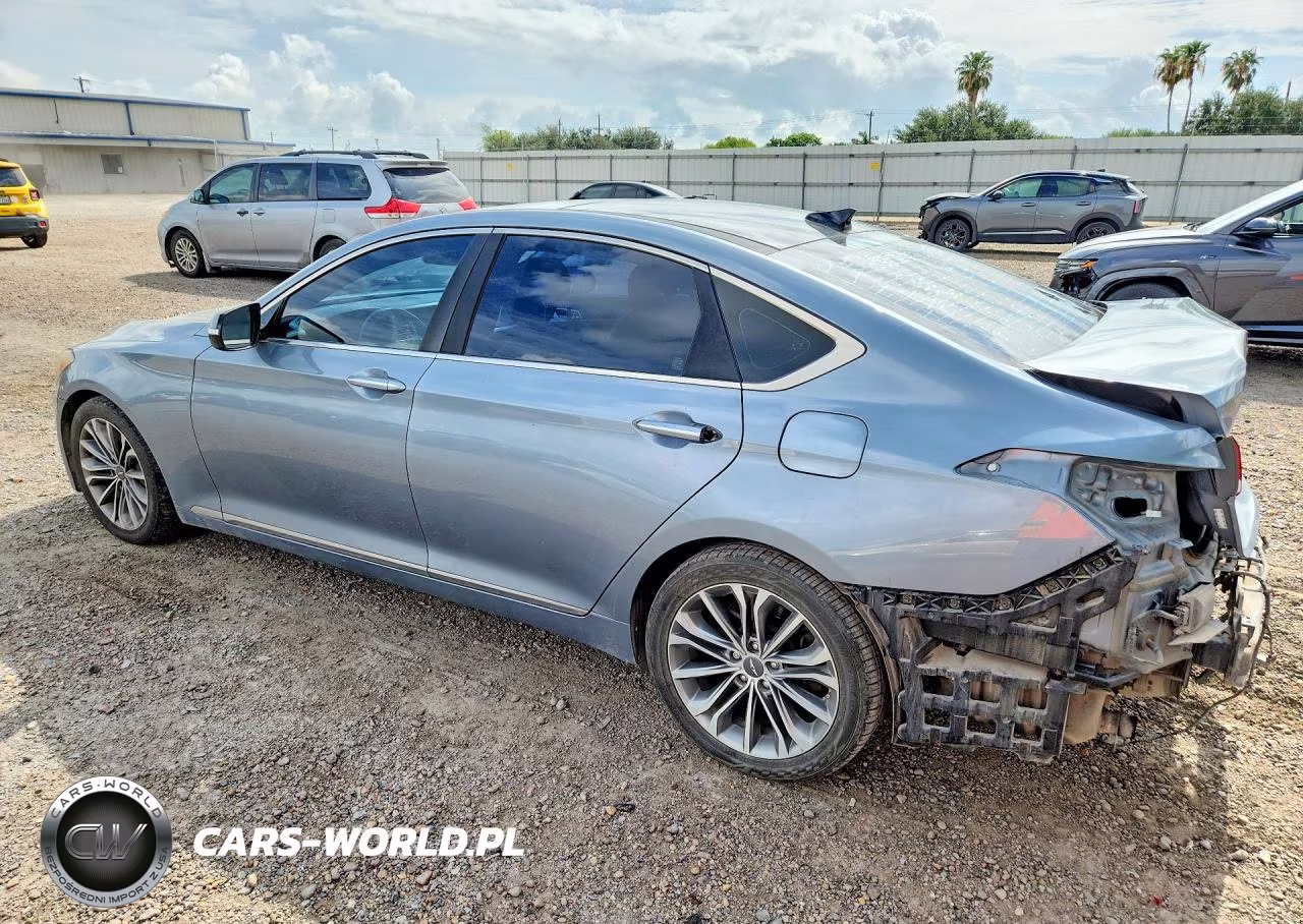 2017 Genesis G80 3.8 VIN:KMHGN4JE7HU206420 - 2
