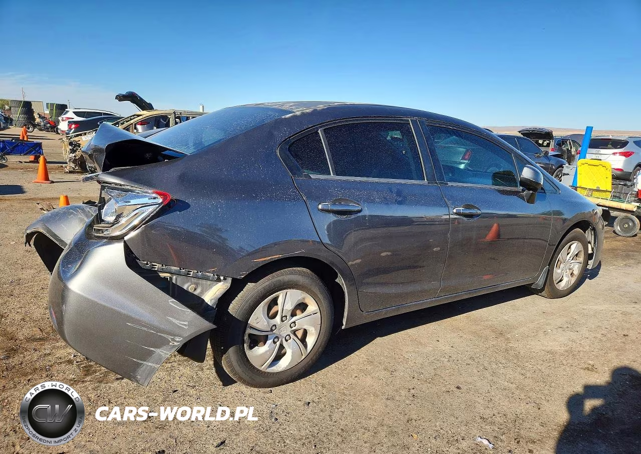 2013 Honda Civic Lx VIN:2HGFB2F50DH569226 - 3