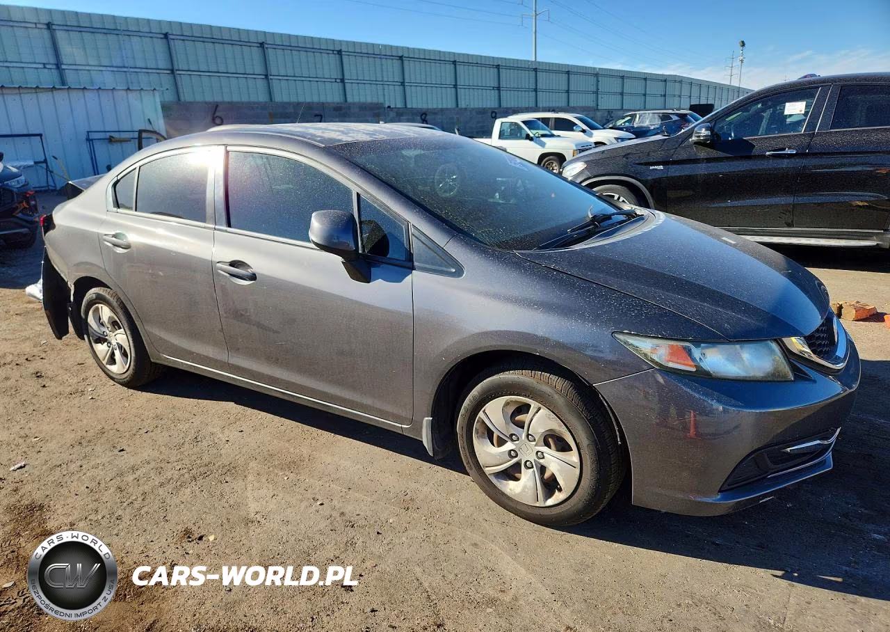 2013 Honda Civic Lx VIN:2HGFB2F50DH569226 - 4