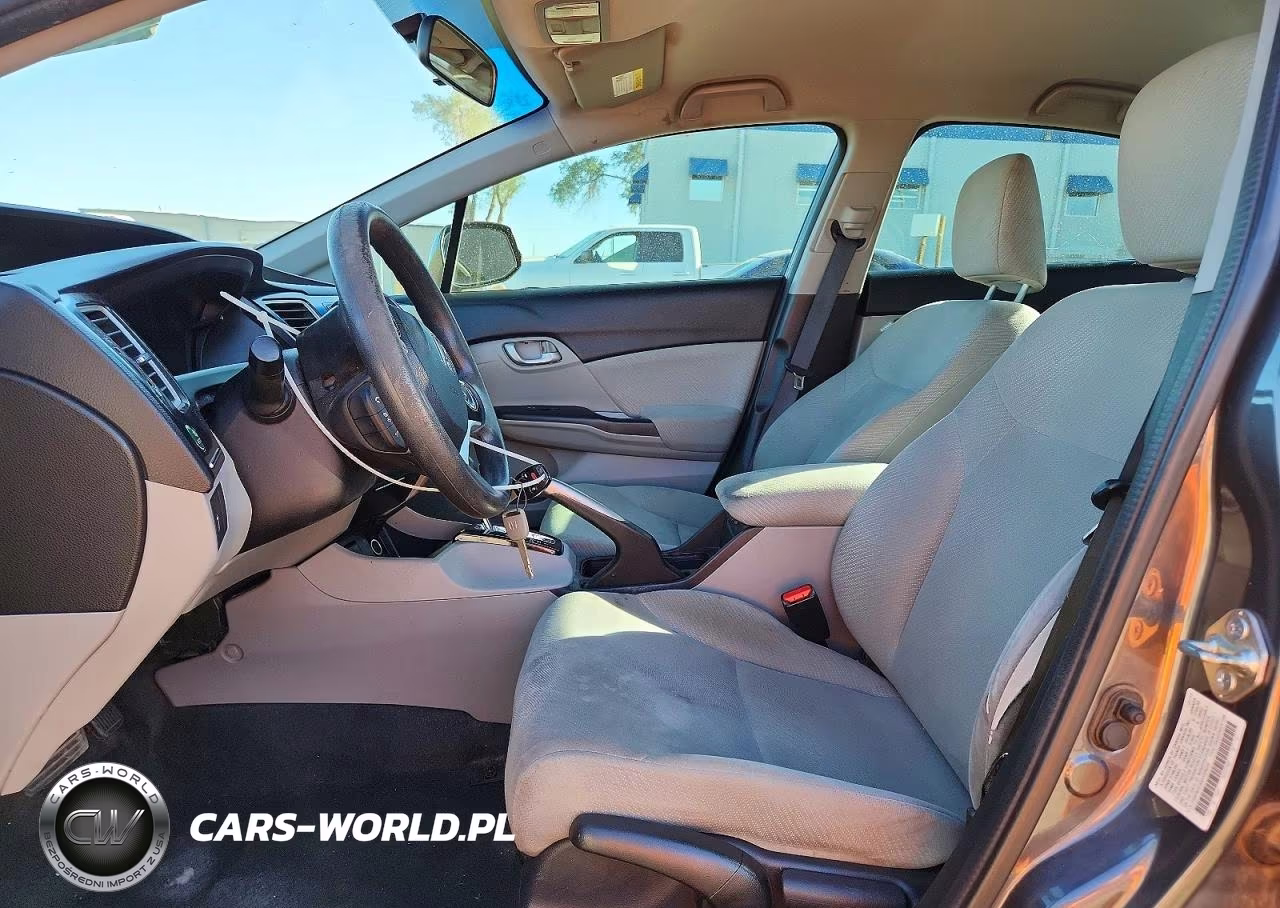 2013 Honda Civic Lx VIN:2HGFB2F50DH569226 - 7