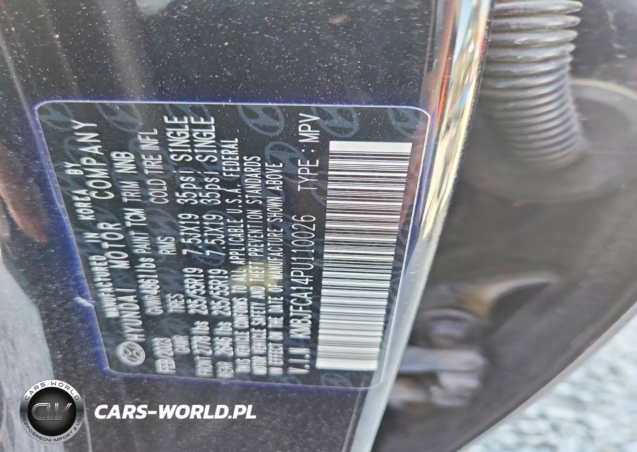 2023 Hyundai Tucson Sel Convenience VIN:KM8JFCA14PU110026 - 12