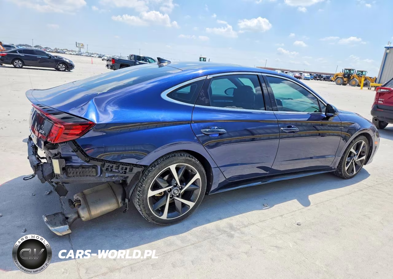 2022 Hyundai Sonata Sel Plus VIN:5NPEJ4J26NH148707 - 3