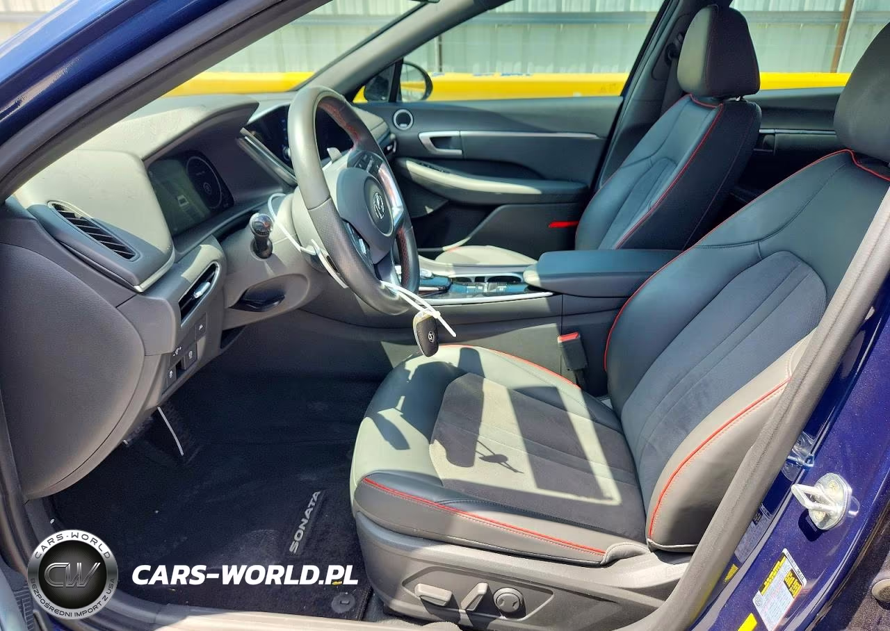 2022 Hyundai Sonata Sel Plus VIN:5NPEJ4J26NH148707 - 7