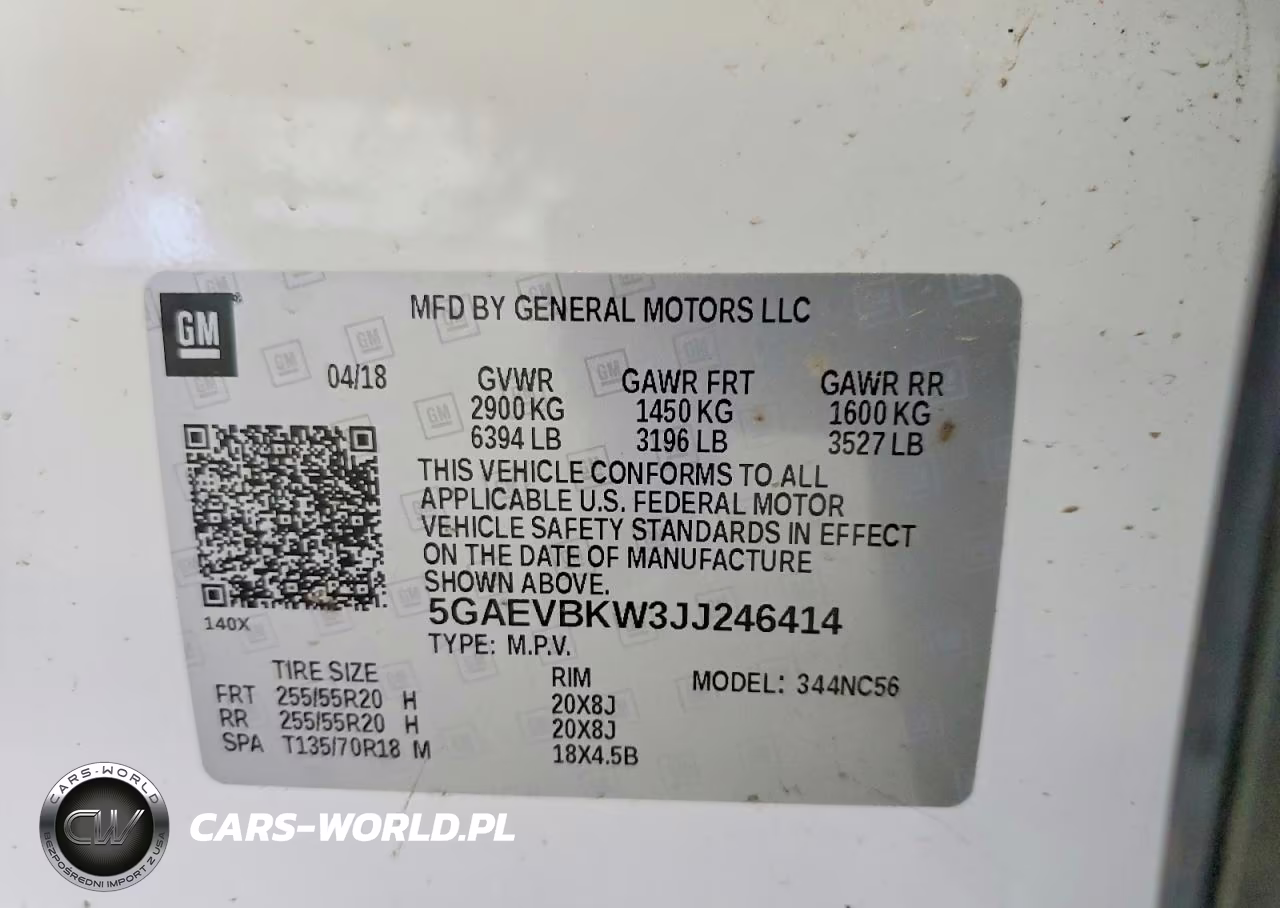 2018 Buick Enclave Premium VIN:5GAEVBKW3JJ246414 - 14