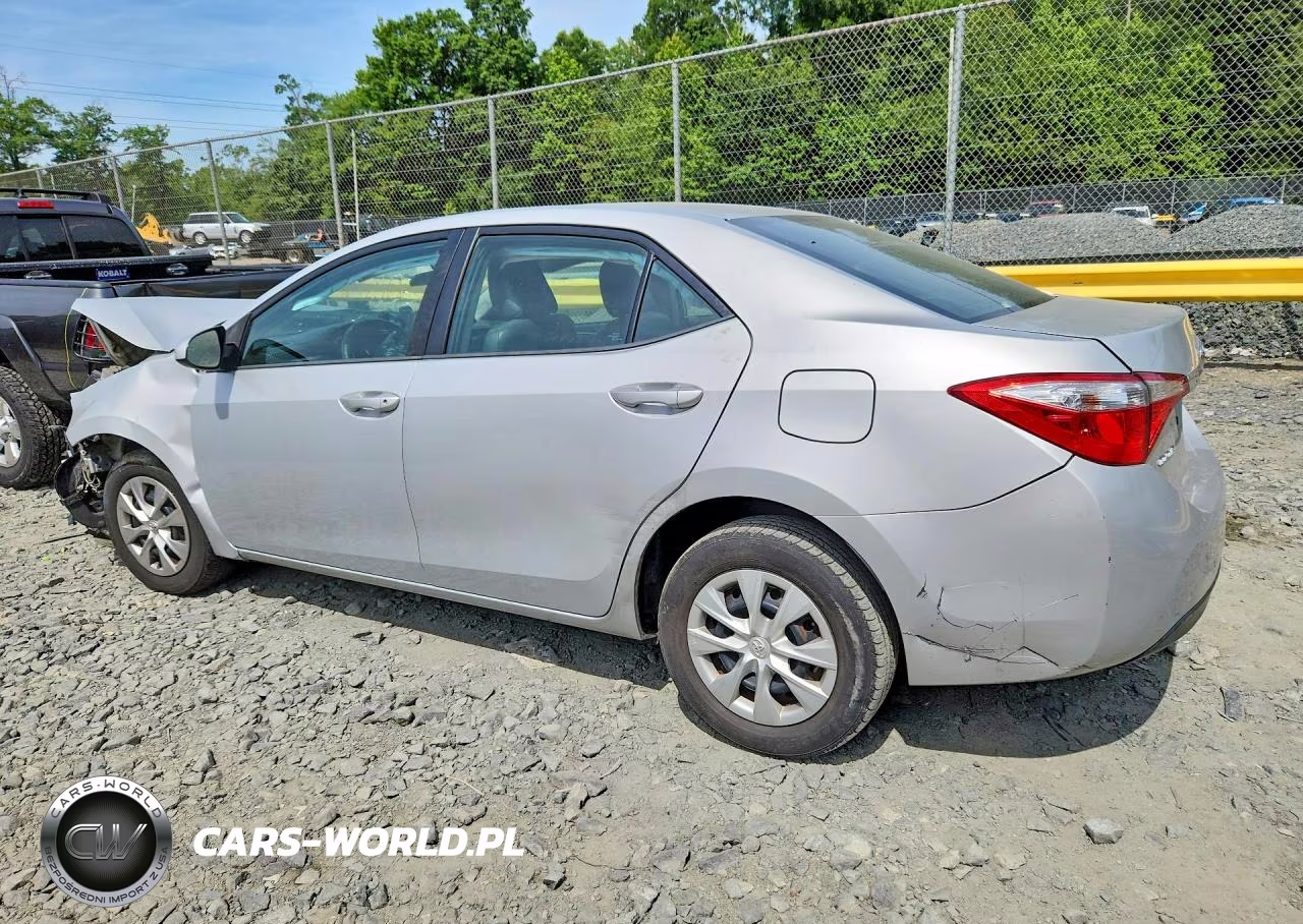 2015 Toyota Corolla L VIN:2T1BURHE1FC297361 - 2