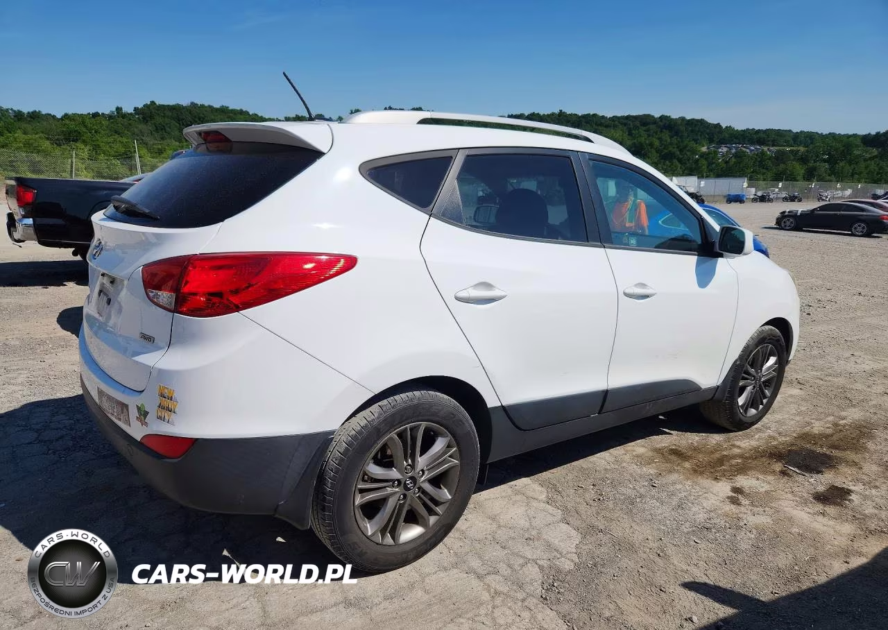 2014 Hyundai Tucson Se VIN:KM8JUCAGXEU853376 - 3
