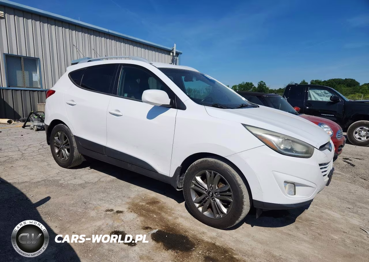 2014 Hyundai Tucson Se VIN:KM8JUCAGXEU853376 - 4