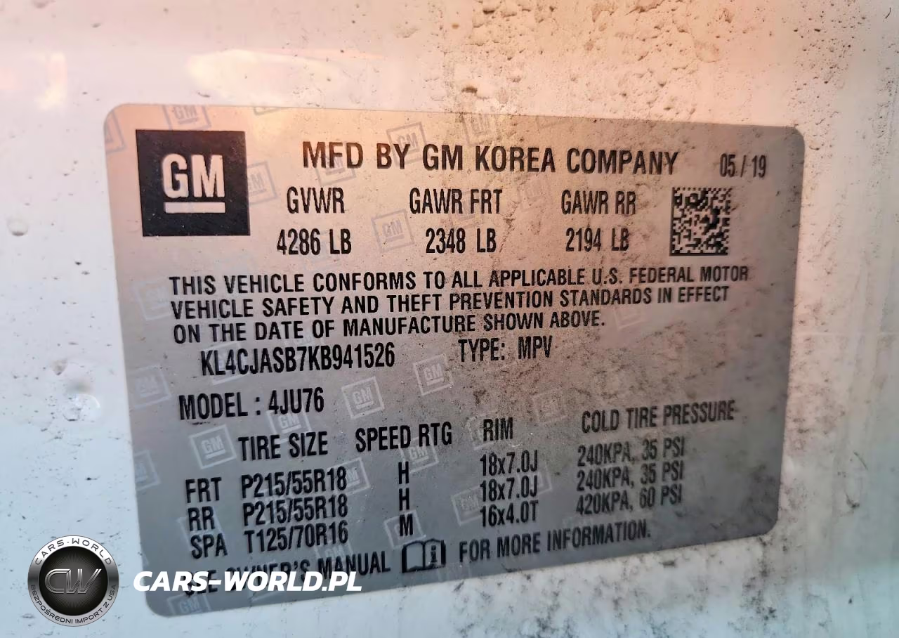 2019 Buick Encore Preferred VIN:KL4CJASB7KB941526 - 14
