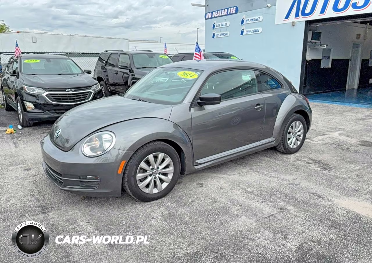 2014 Volkswagen Beetle VIN:3VWFP7AT7EM621339 - 2