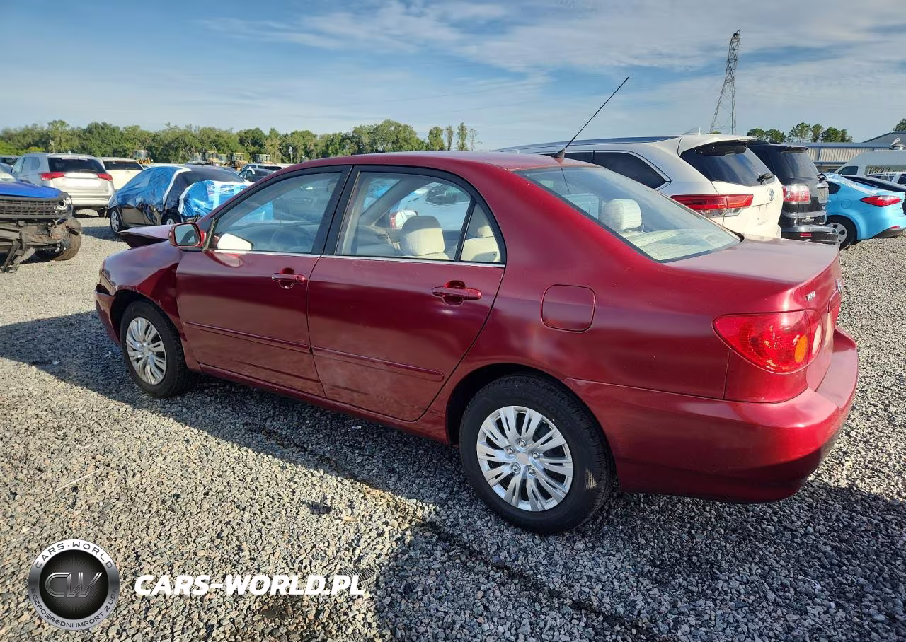 2004 Toyota Corolla Le VIN:2T1BR32E84C308280 - 2