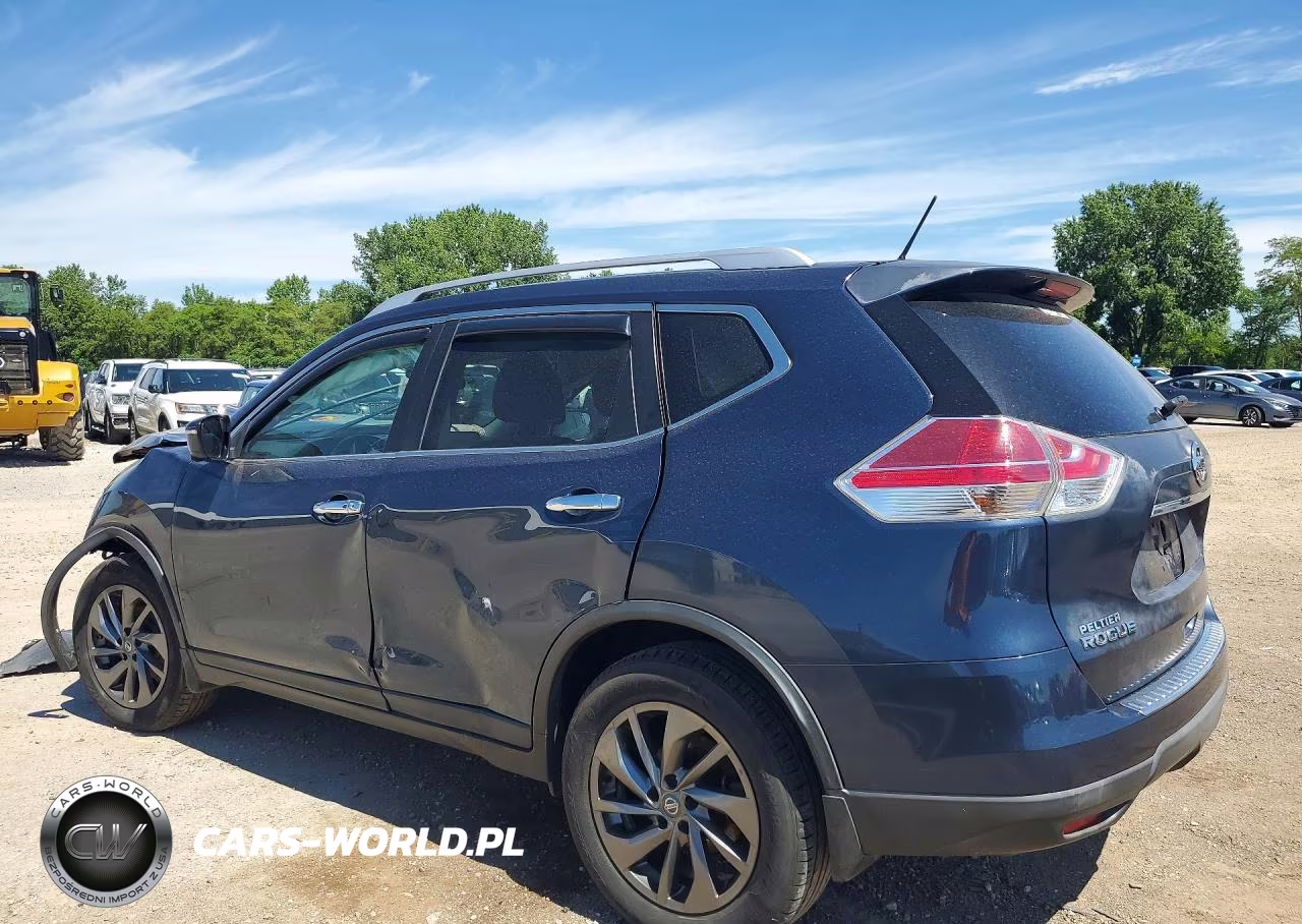2016 Nissan Rogue Sl VIN:KNMAT2MT3GP708062 - 2