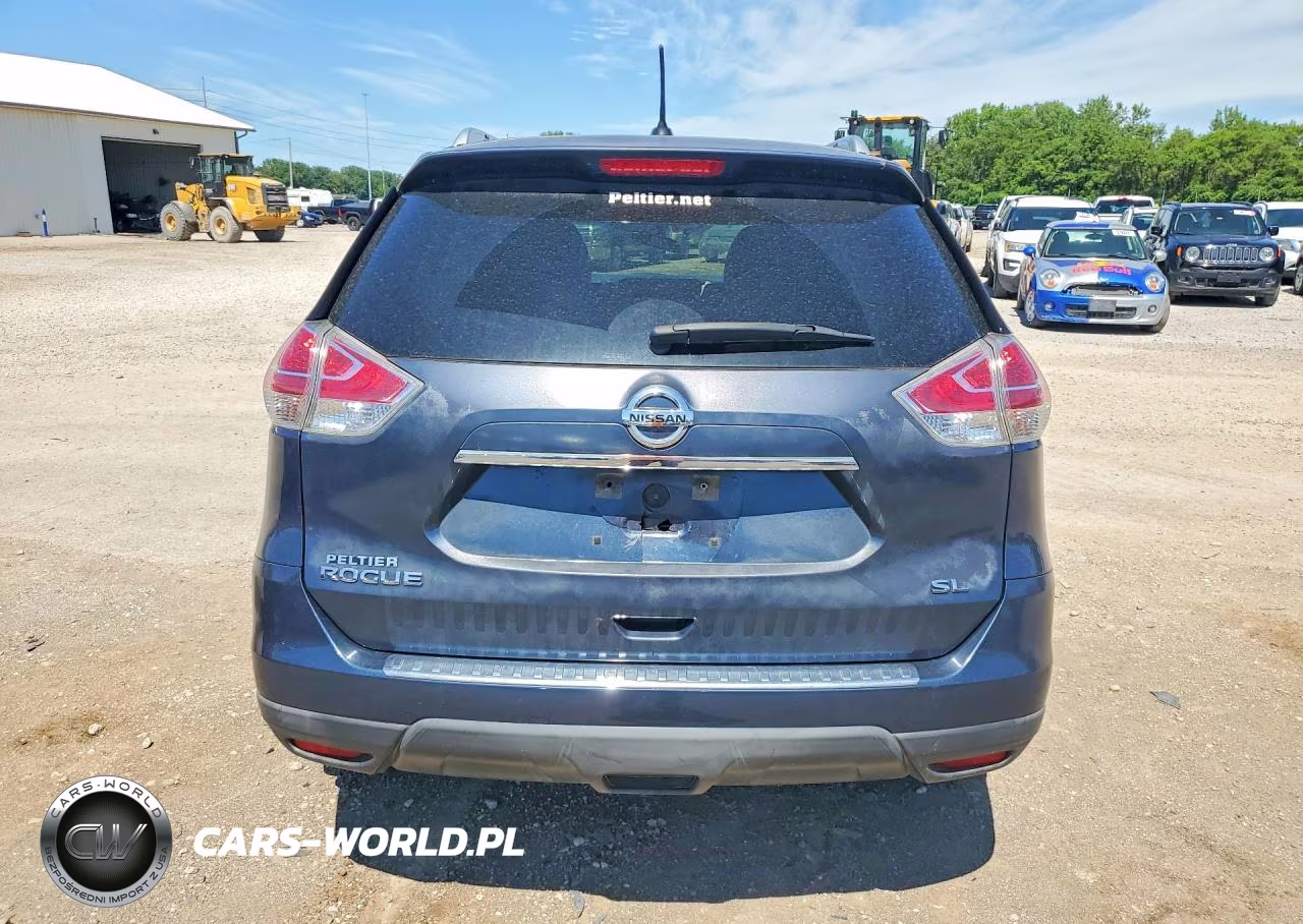 2016 Nissan Rogue Sl VIN:KNMAT2MT3GP708062 - 6