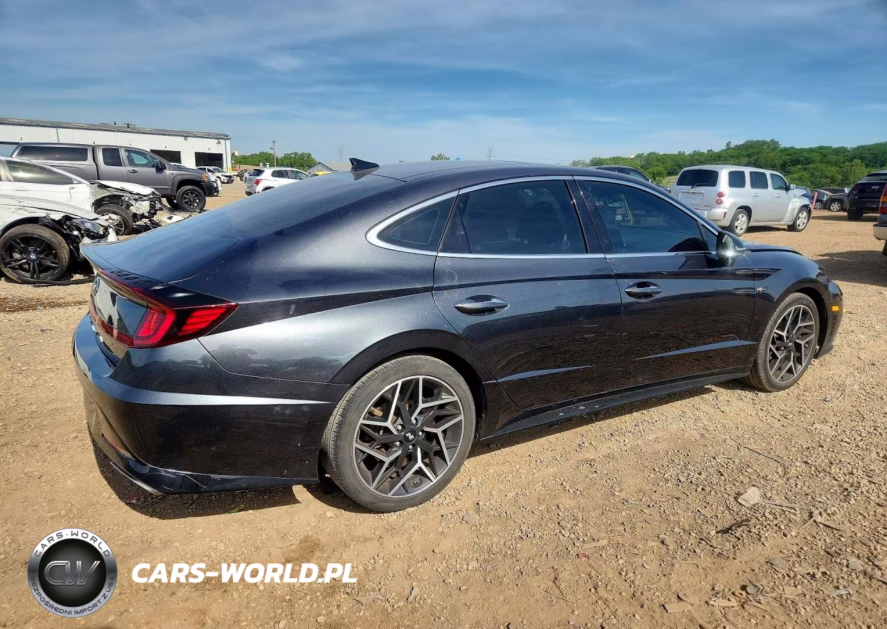 2022 Hyundai Sonata N Line VIN:5NPEK4JC7NH135826 - 3