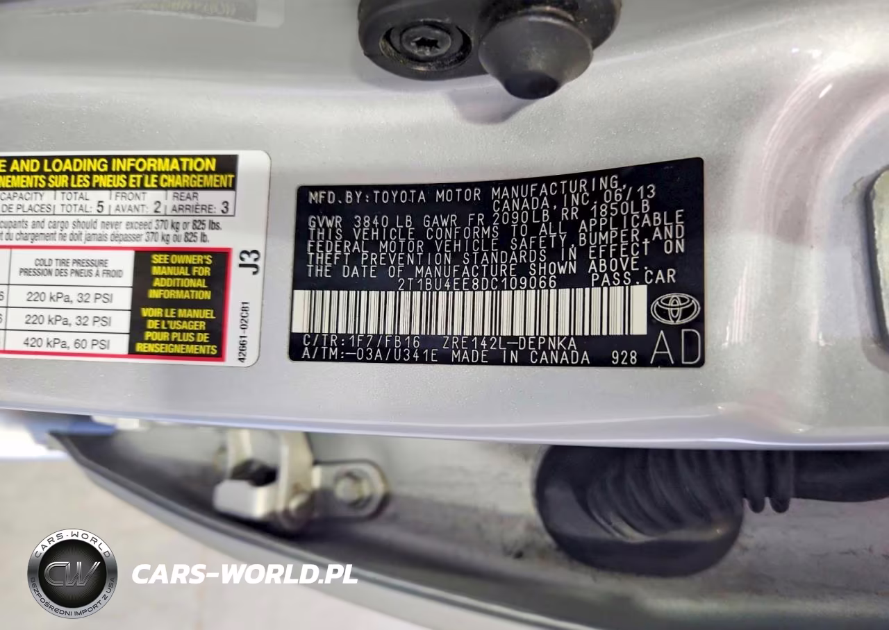 2013 Toyota Corolla Le VIN:2T1BU4EE8DC109066 - 12