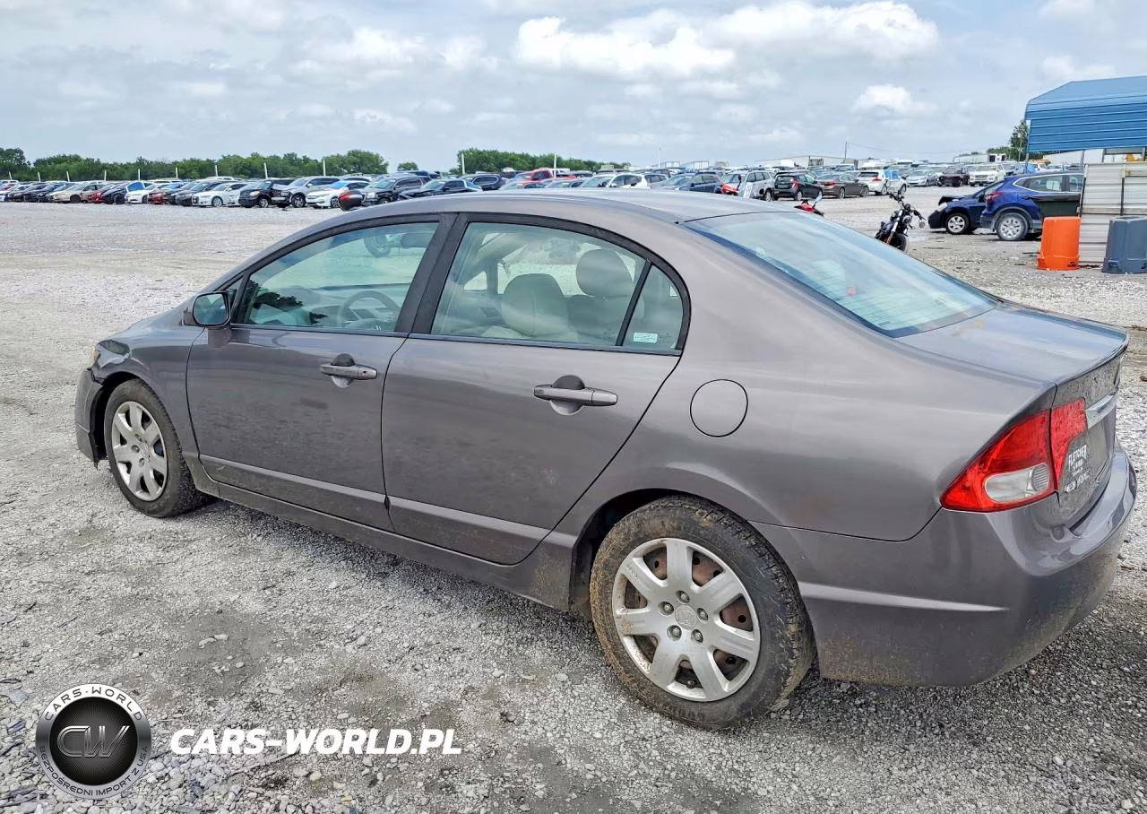 2009 Honda Civic Lx VIN:19XFA16559E043348 - 2