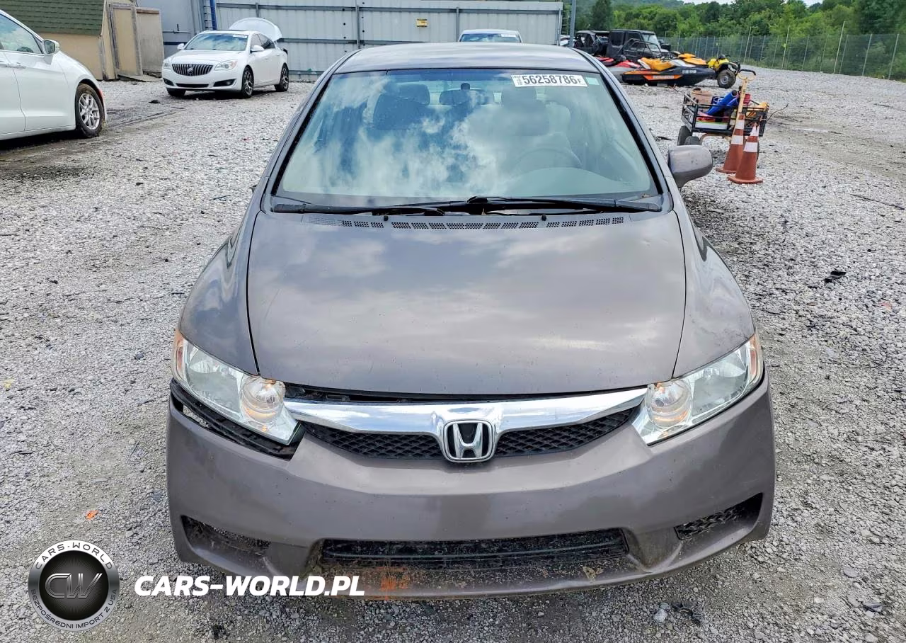 2009 Honda Civic Lx VIN:19XFA16559E043348 - 5