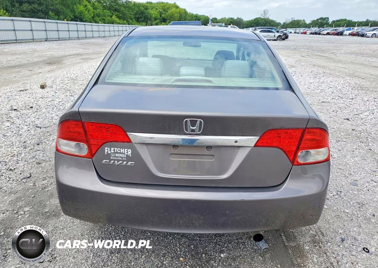 2009 Honda Civic Lx VIN:19XFA16559E043348 - 6
