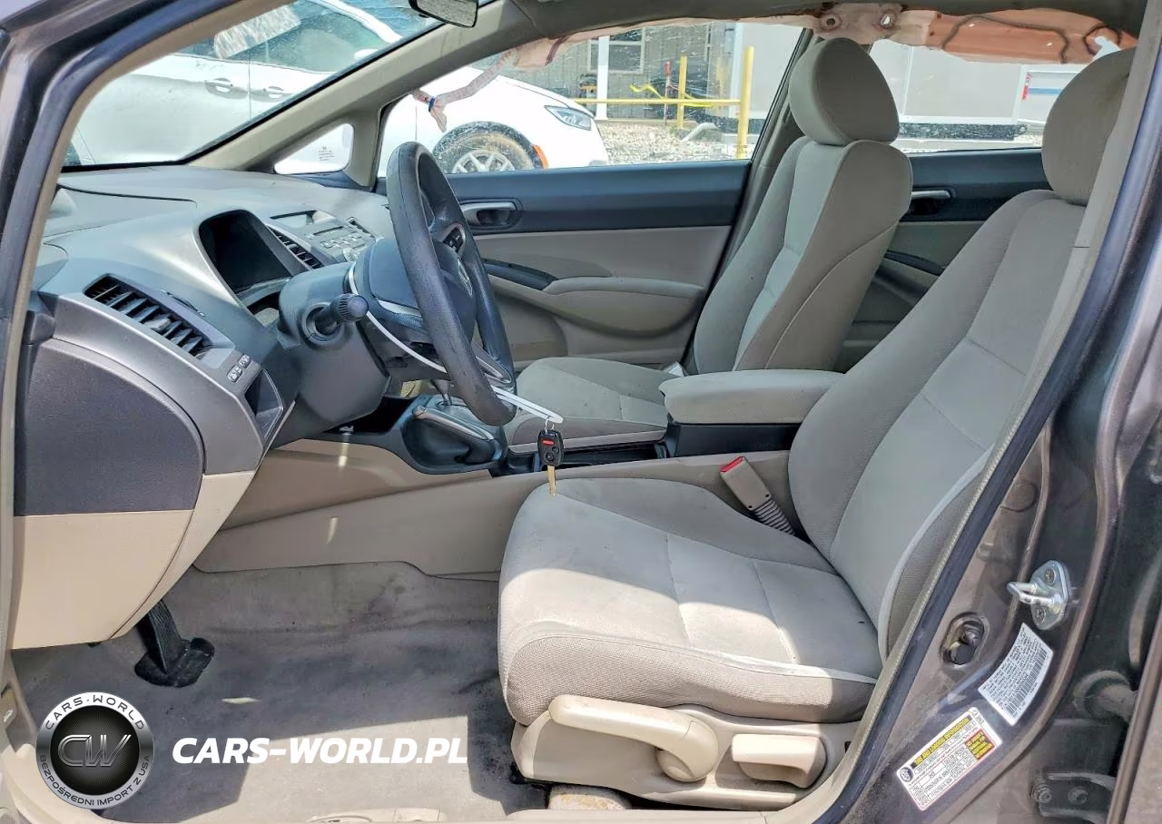 2009 Honda Civic Lx VIN:19XFA16559E043348 - 7