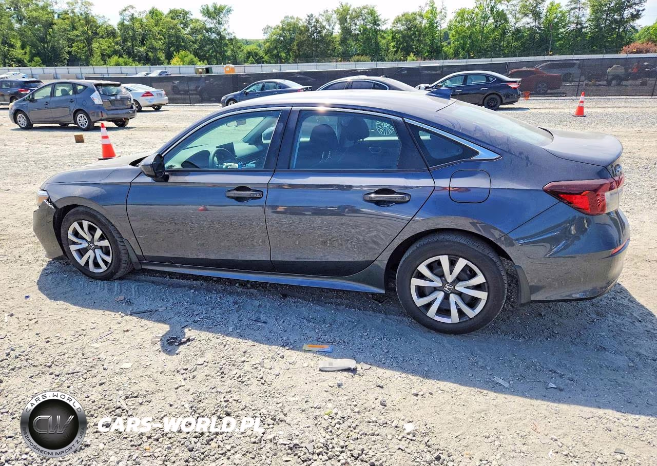 2026 Honda Civic Lx VIN:2HGFE2F27TH536459 - 2