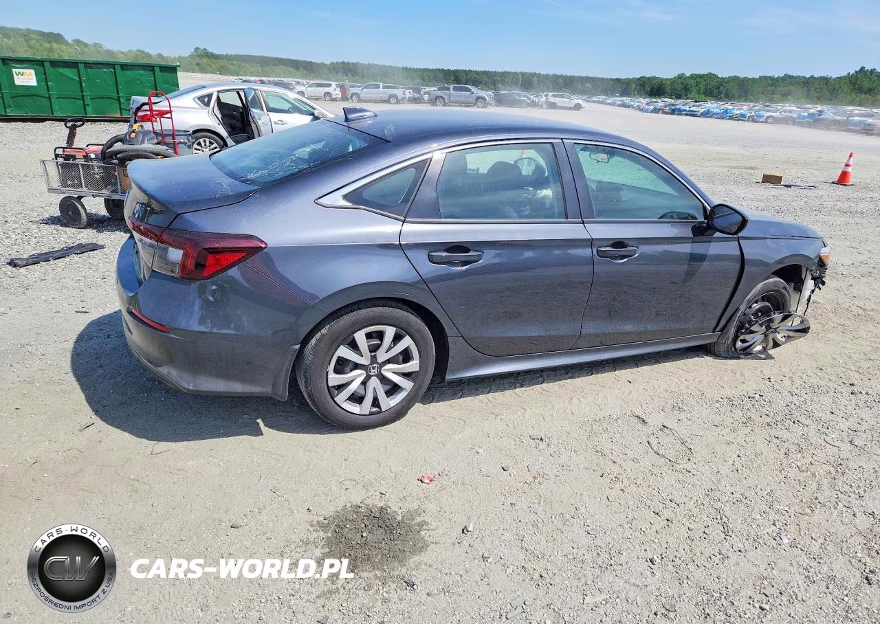 2026 Honda Civic Lx VIN:2HGFE2F27TH536459 - 3