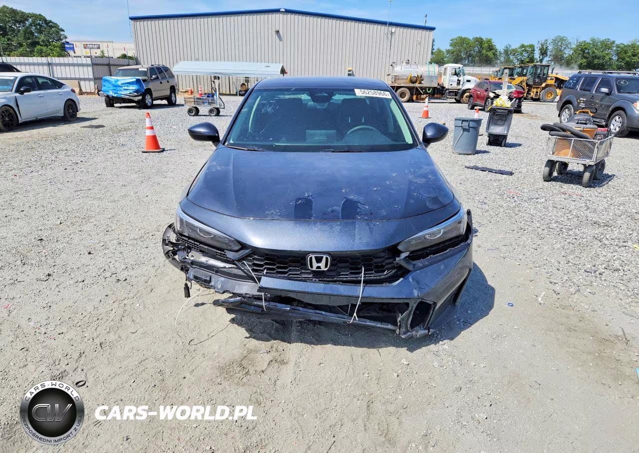 2026 Honda Civic Lx VIN:2HGFE2F27TH536459 - 5