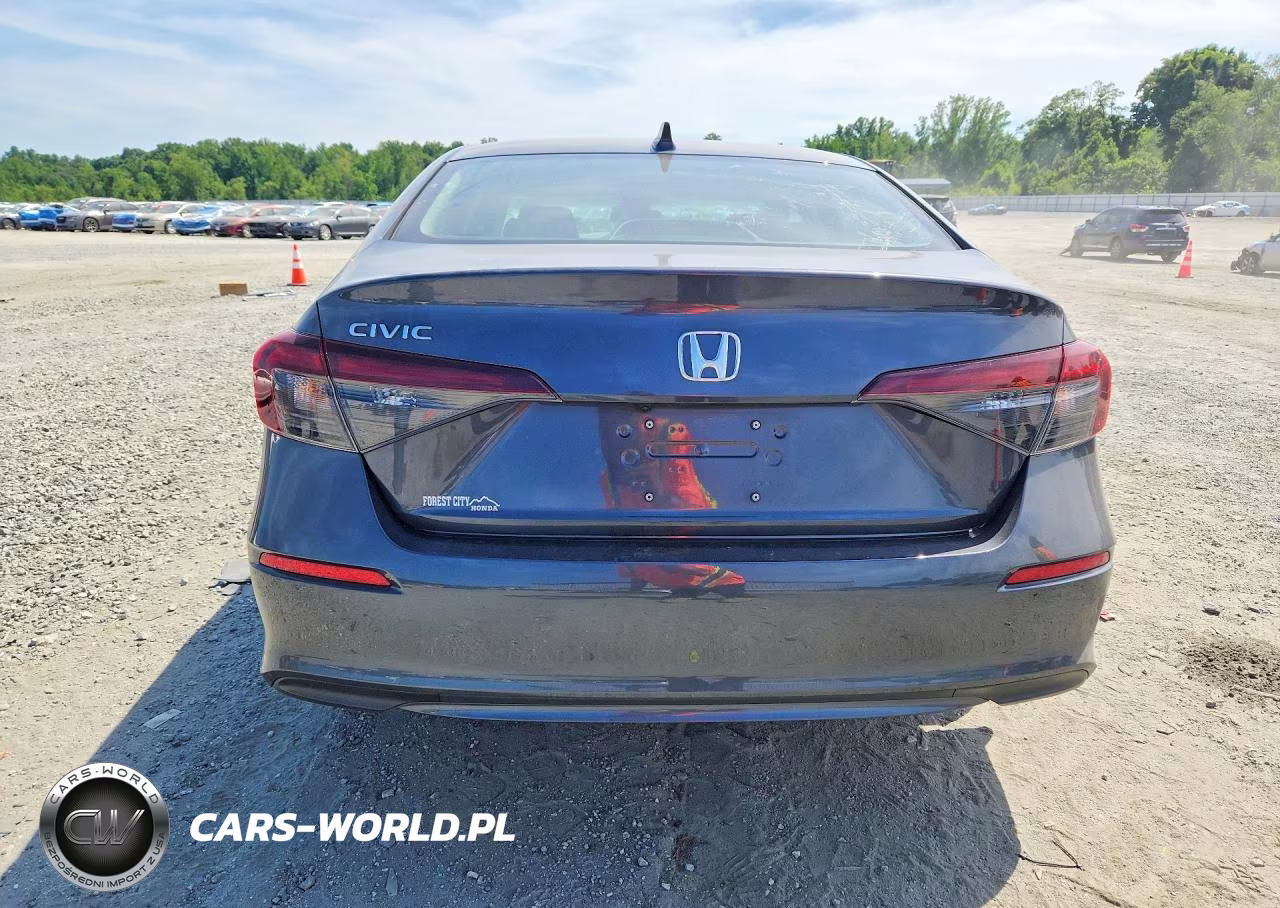 2026 Honda Civic Lx VIN:2HGFE2F27TH536459 - 6