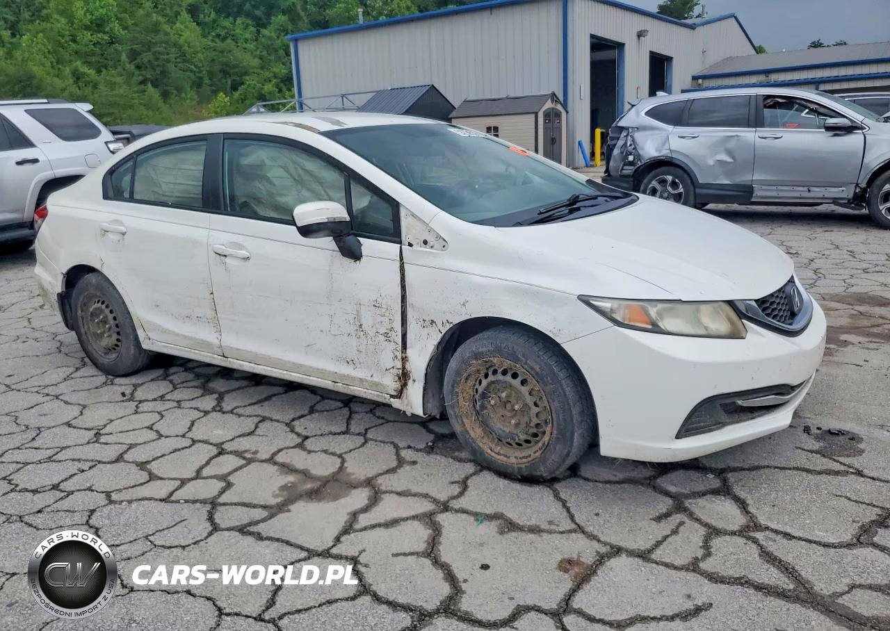 2014 Honda Civic Lx VIN:19XFB2F55EE049132 - 4