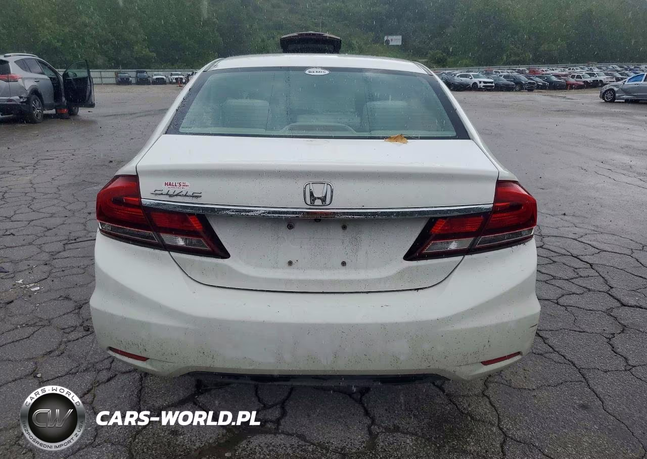 2014 Honda Civic Lx VIN:19XFB2F55EE049132 - 6