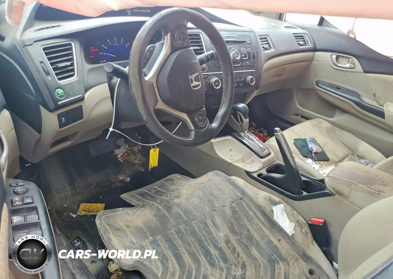 2014 Honda Civic Lx VIN:19XFB2F55EE049132 - 8