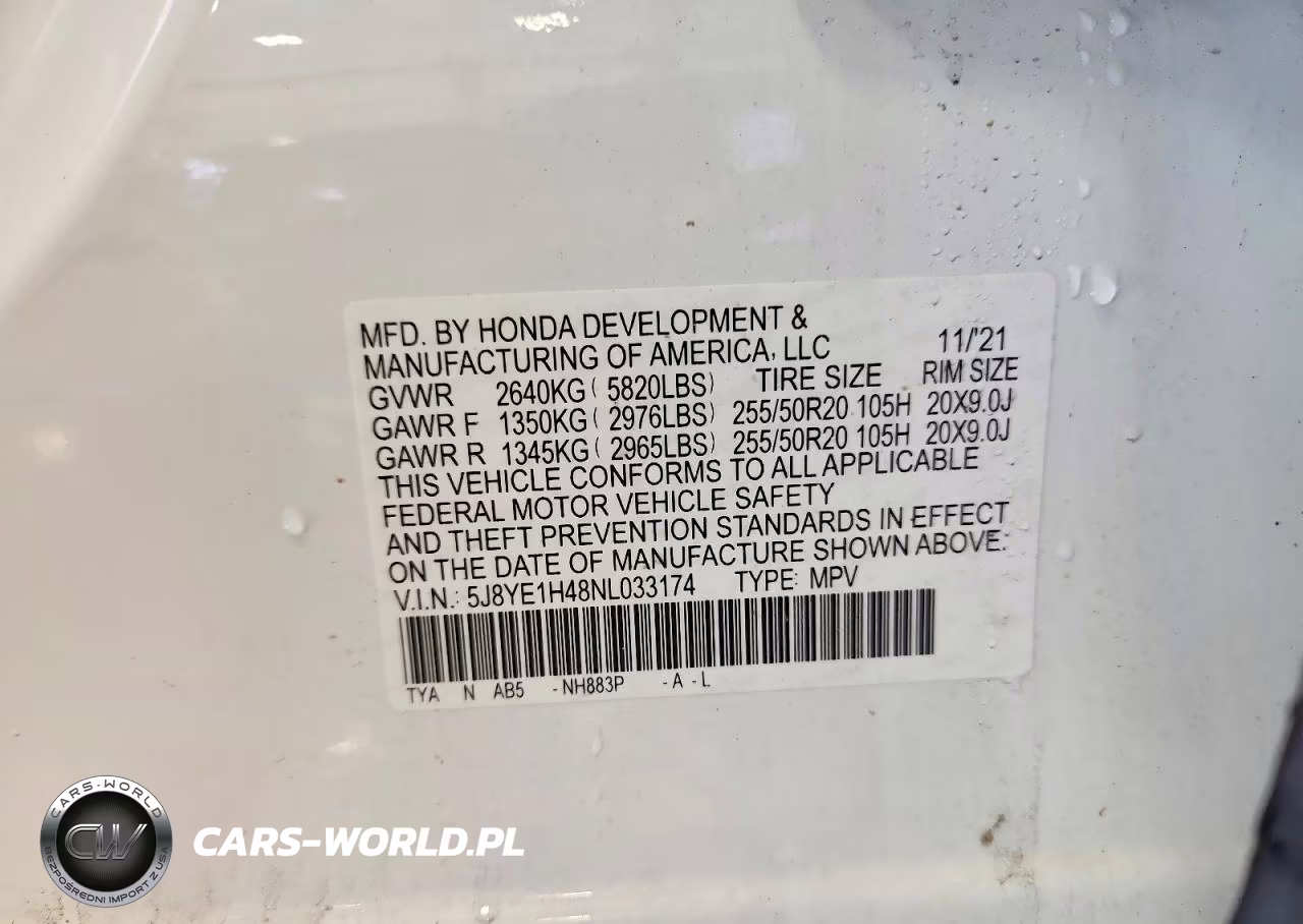 2022 Acura Mdx Technology VIN:5J8YE1H48NL033174 - 12